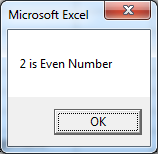 even number