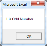odd number